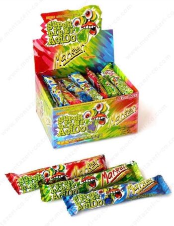 גומי לעיסה סופר היפר חמוץ 40 יח