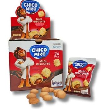 ביסקוויט שיקו מיקו במילוי קרם שוקולד 30 גרם